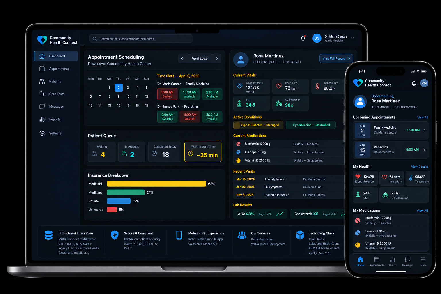 Appointment scheduling interface
